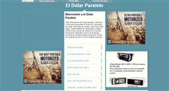 Desktop Screenshot of eldolarparalelo.info